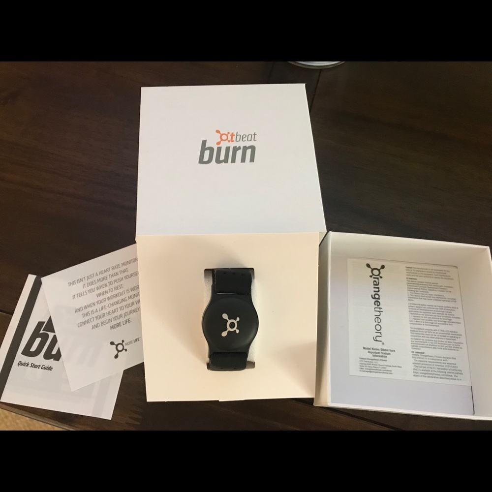 Orangetheory armband heart monitor